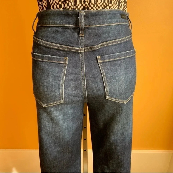 LIVERPOOL Dark Wash Straight Leg Jeans Size 6 - Picture 9 of 16